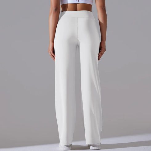 Women's High Waist Straight Leg Loose Pants